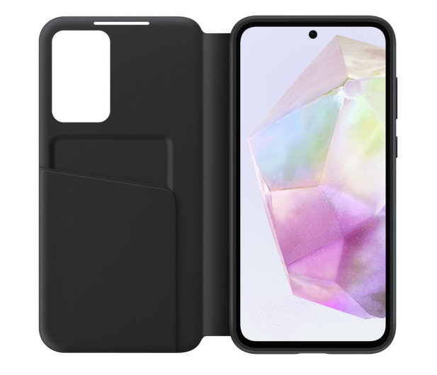 Samsung Smart View Wallet Case do Galaxy A35 czarne - 1229581 - zdjęcie 2
